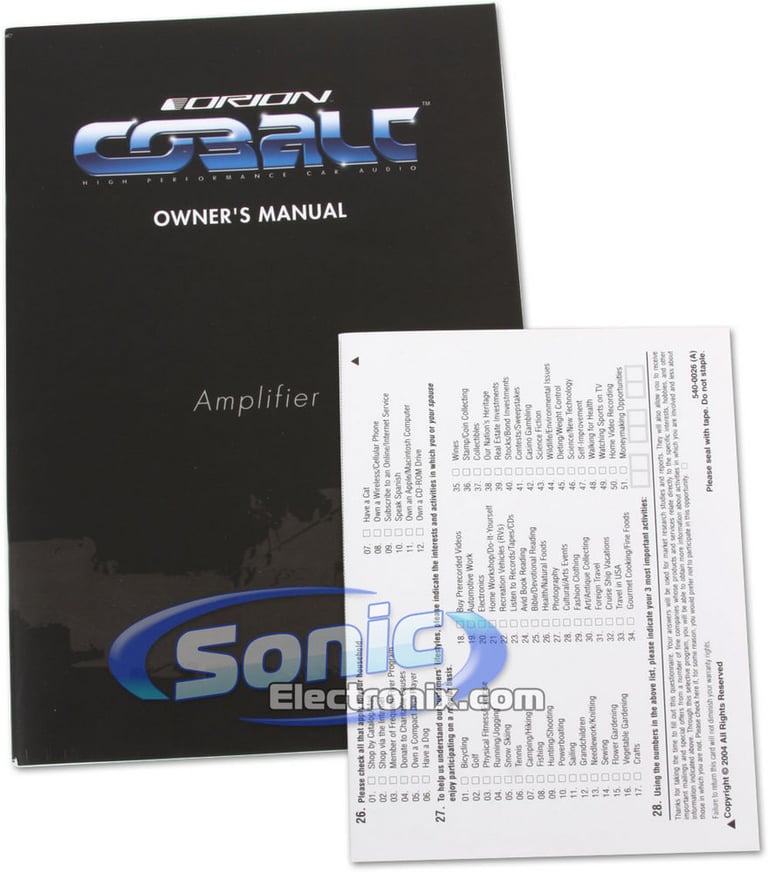 Orion Cobalt CO600.4 (2007-2008 Model) Image 5