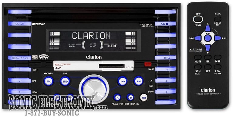 Clarion DFZ675MC Image 1