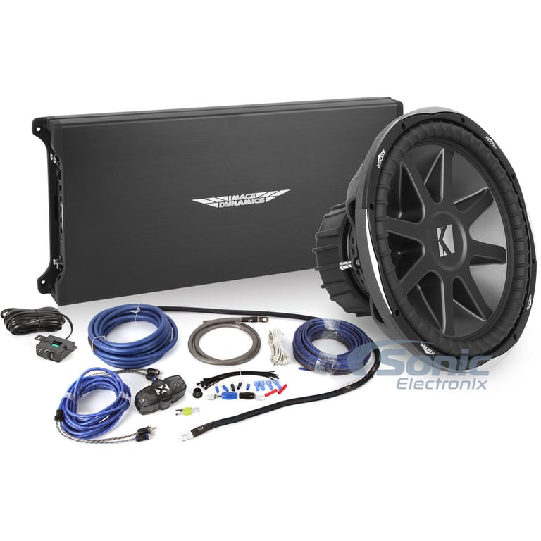 Kicker CVX + Image Dynamics High Fidelity Subwoofer Solution Image 1