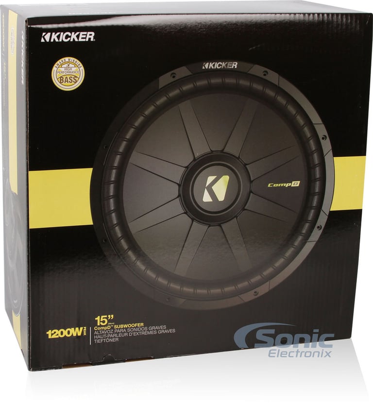 Kicker + Cerwin Vega Ultra-Compact Subwoofer System Image 7