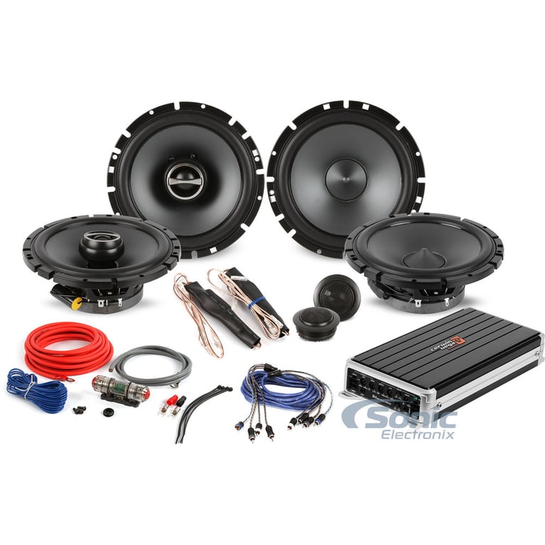 Alpine + Cerwin Vega Ultra-Compact 4-Channel Full-Range 6&frac12;" Speaker System Image 1
