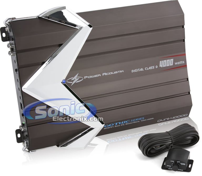 Power Acoustik OVN1-4000D R/B (OVN1-4000D) Image 1