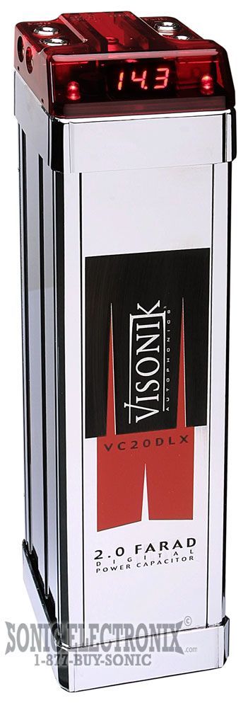 Visonik VC20DLX 2.0 Farad Digital Capacitor Image 1