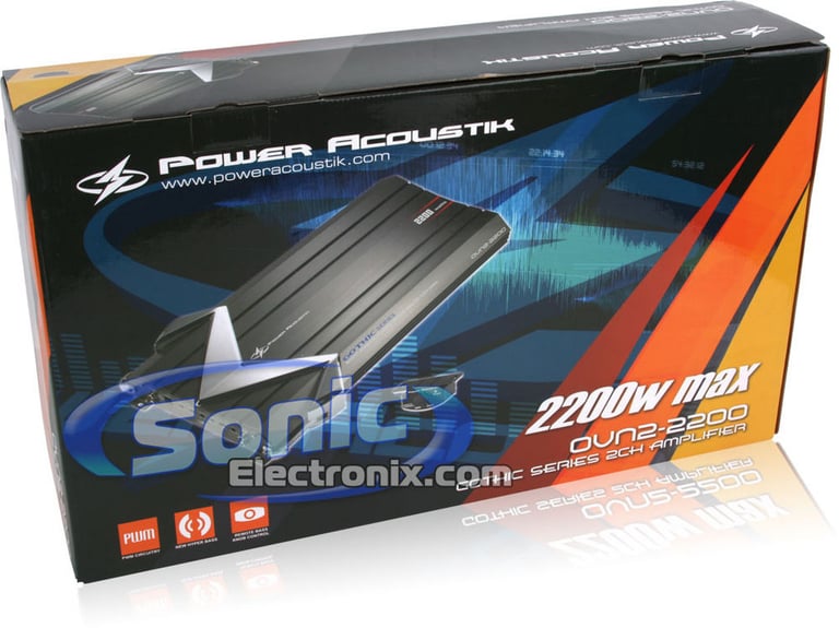 Power Acoustik OVN2-2200 R/B (OVN2-2200) Image 8