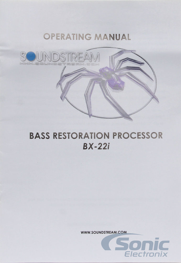 Soundstream BX-22i LIKE NEW DAMAGED PACKAGING Image 9