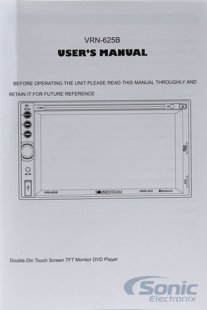 Soundstream VRN-625B Open Box Complete Image 8