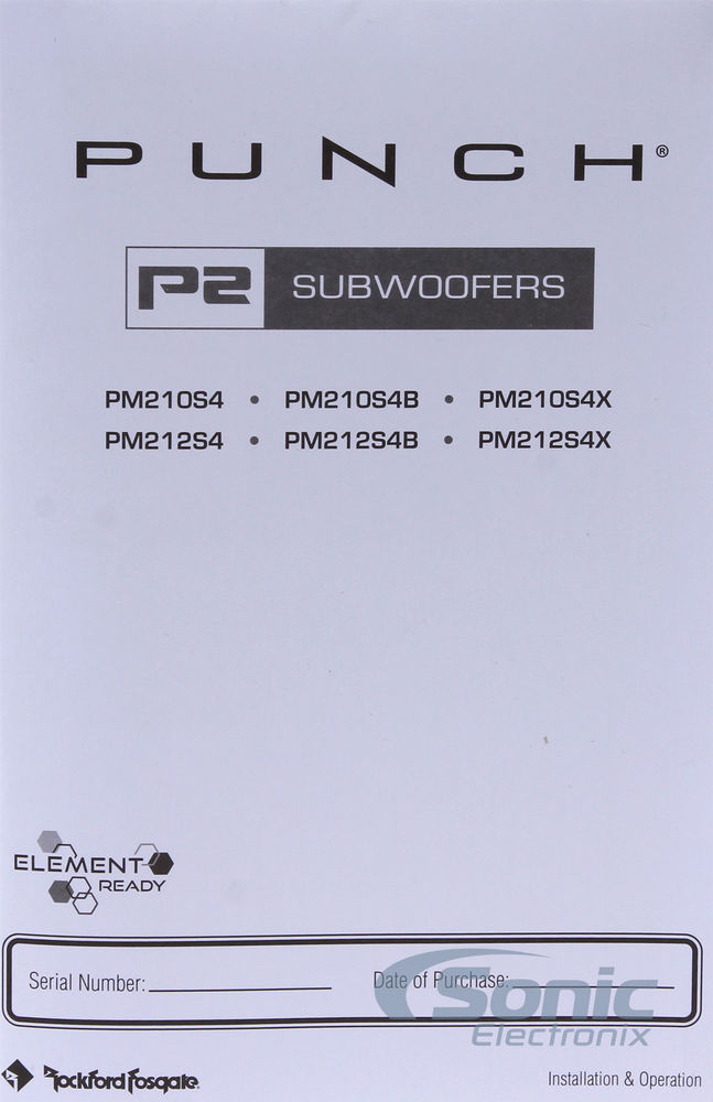 Rockford Fosgate PM212S4 Image 7