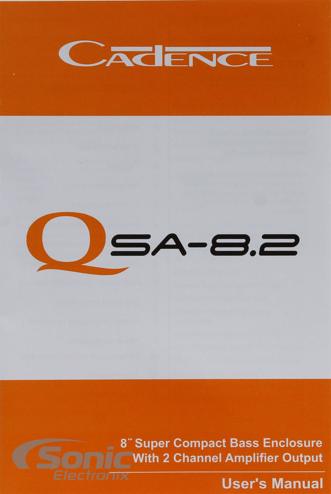 Cadence QSA8.2 Image 8