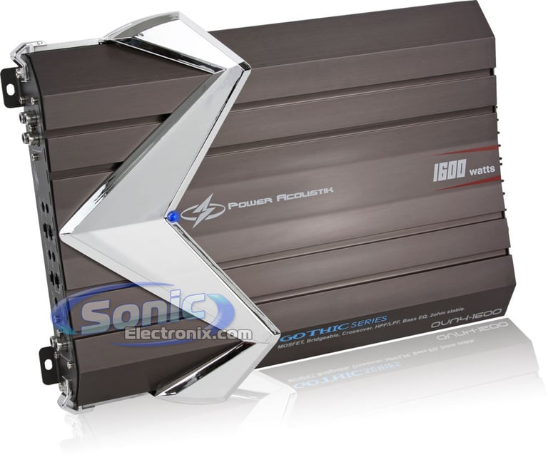Power Acoustik OVN4-1600 R/B (OVN4-1600) Image 1