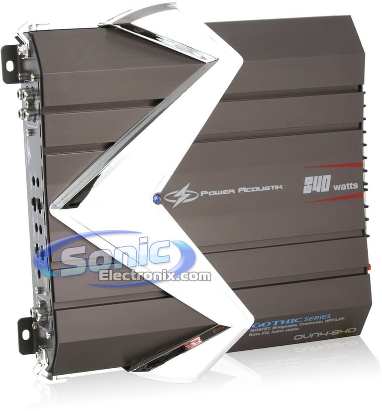Power Acoustik OVN4-840 R/B Image 1