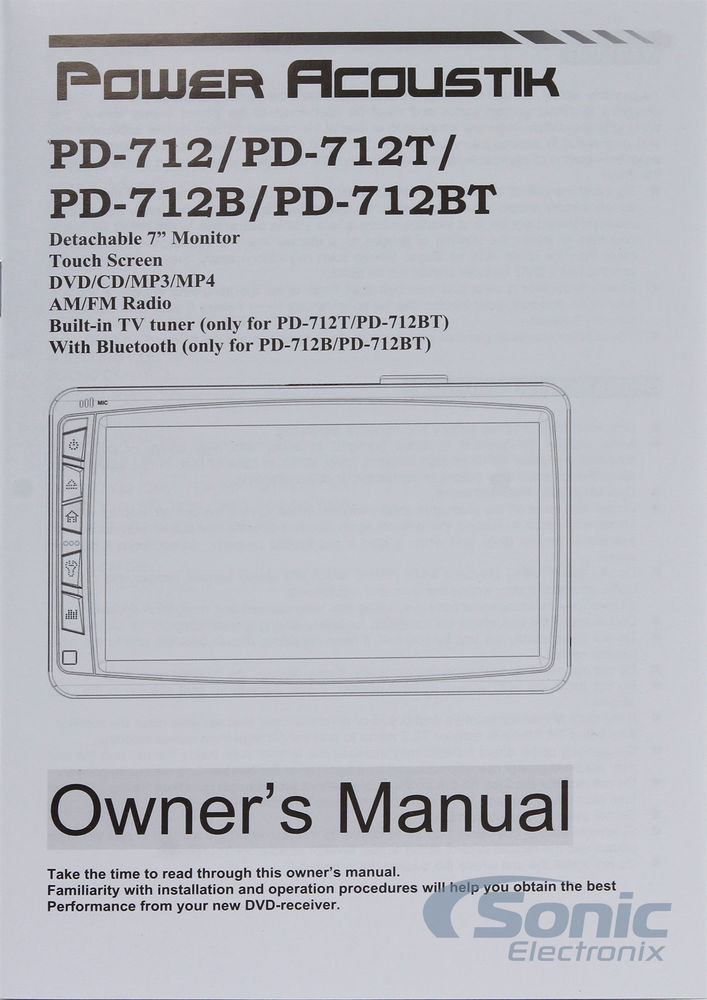 Power Acoustik PD-712BT Image 21