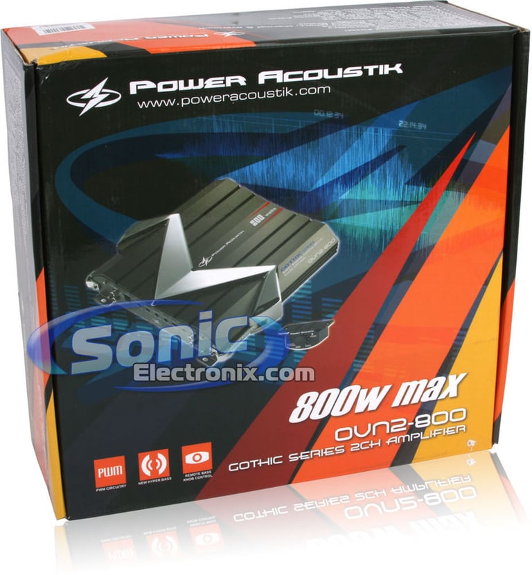 Power Acoustik OVN2-800 R/B Image 8