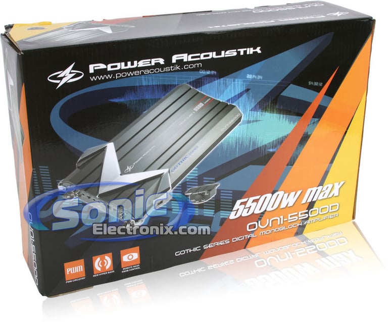 Power Acoustik OVN1-5500D R/B Image 8