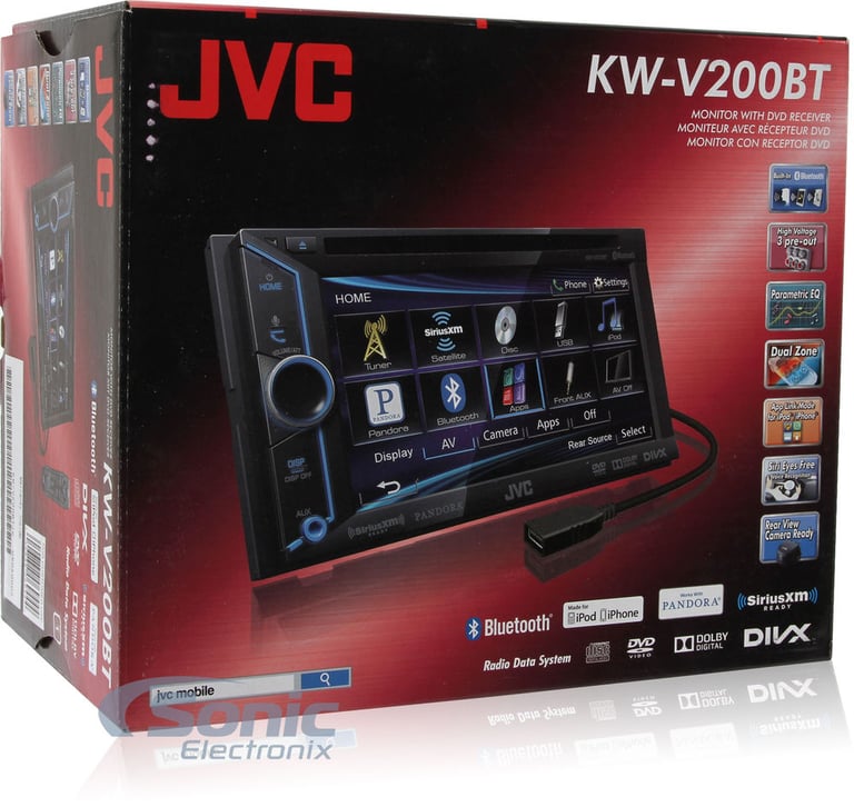 JVC KW-V200BT Image 9