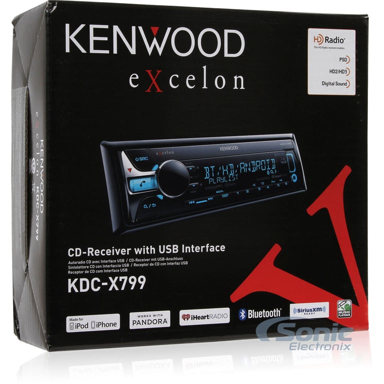 Kenwood eXcelon KDC-X799 Image 11
