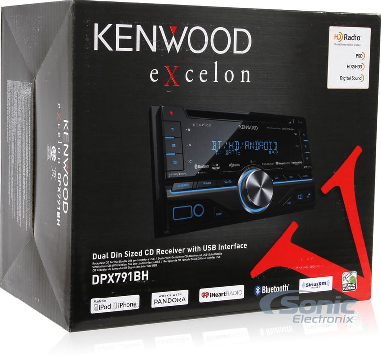 Kenwood eXcelon DPX791BH Image 9