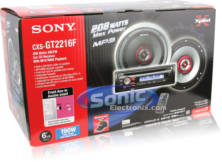Sony CXS-GT2216F Image 12