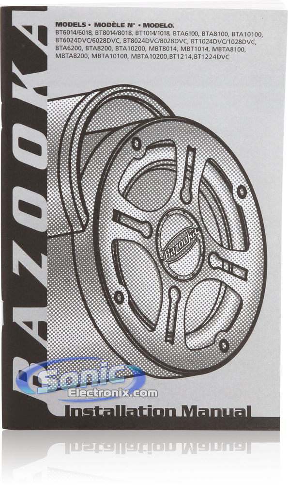 Bazooka BTA8100 Open Box Complete Image 26