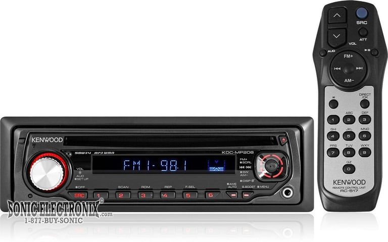 Kenwood KDC-MP208 Image 1