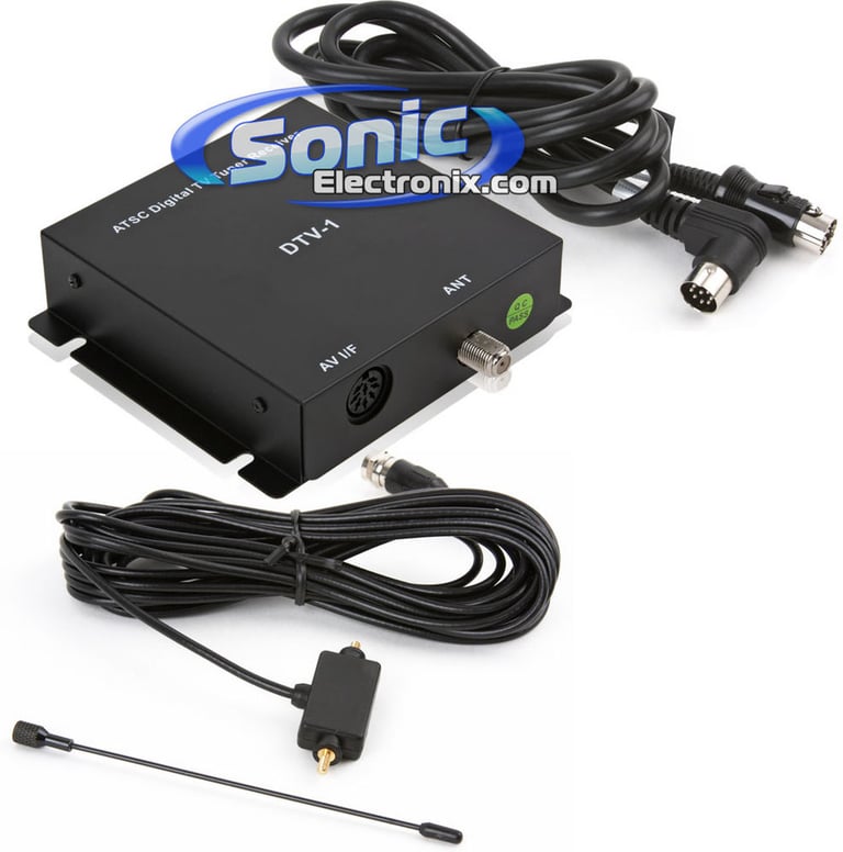 Power Acoustik DTV-1 Digital/HDTV Car TV Tuner Image 1