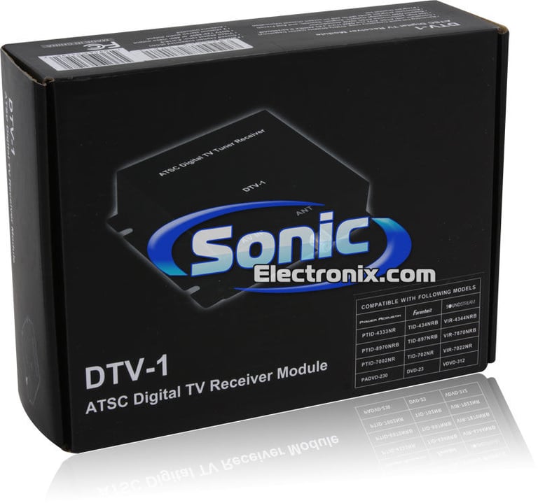 Power Acoustik DTV-1 Digital/HDTV Car TV Tuner Image 6