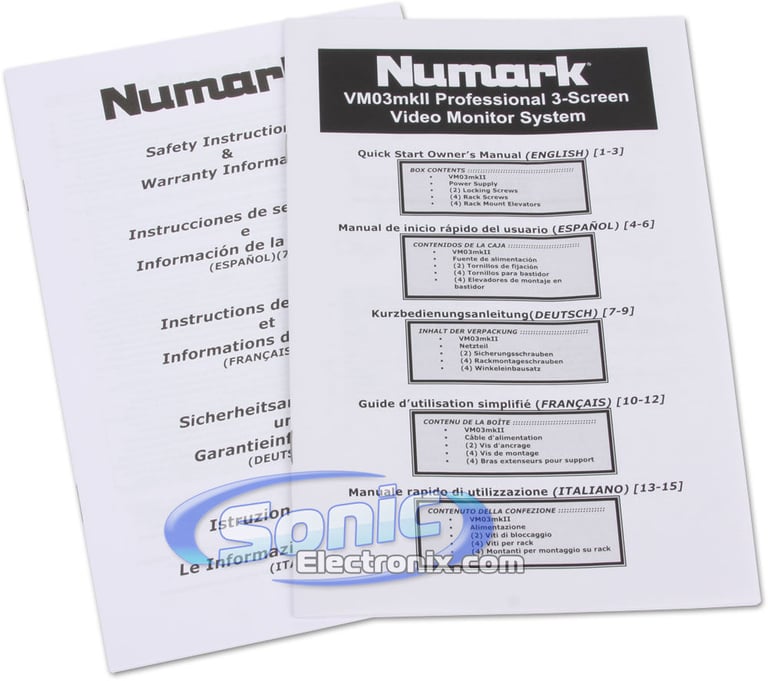 Numark VM03II Image 5