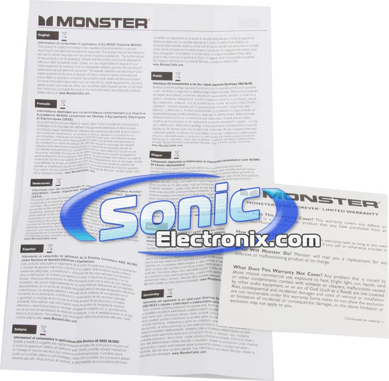 Monster Cable MPC P200 BAP200 Image 8