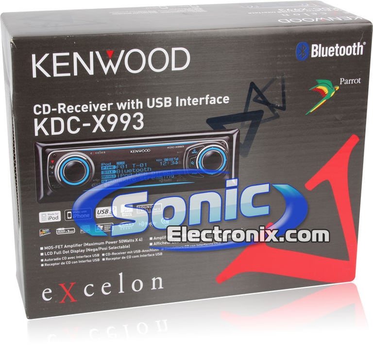 Kenwood eXcelon KDC-X993 O/B Image 11