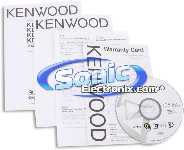 Kenwood eXcelon KDC-X993 R/B Image 10