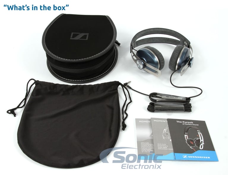 Sennheiser LS - Momentum On-Ear Blue - LNC (Like New Complete) Image 14