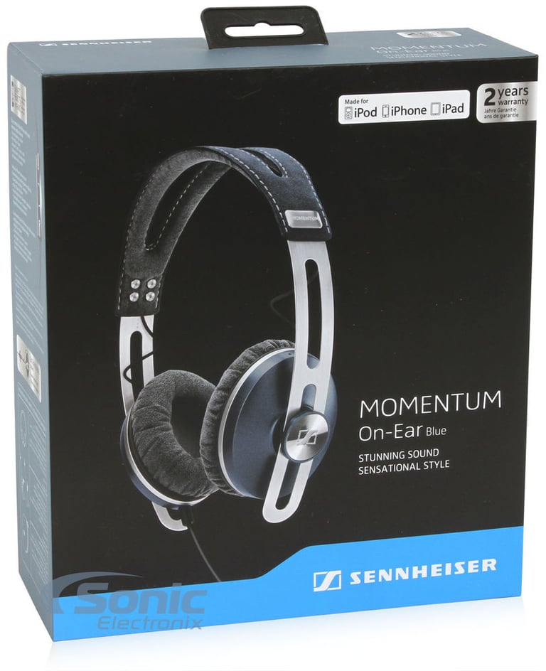 Sennheiser LS - Momentum On-Ear Blue - LNC (Like New Complete) Image 15
