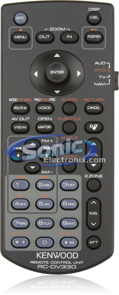 Kenwood eXcelon DDX814 (DDX-814) Image 5