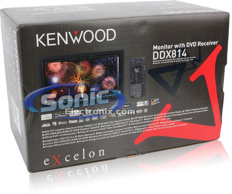 Kenwood eXcelon DDX814 (DDX-814) Image 13