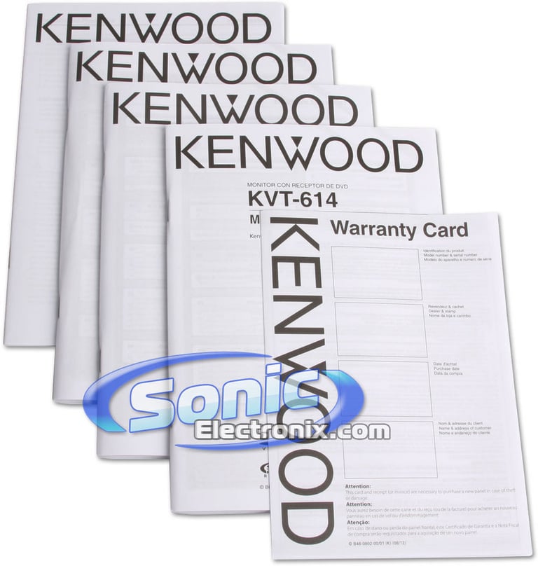 Kenwood eXcelon KVT-614 Image 10