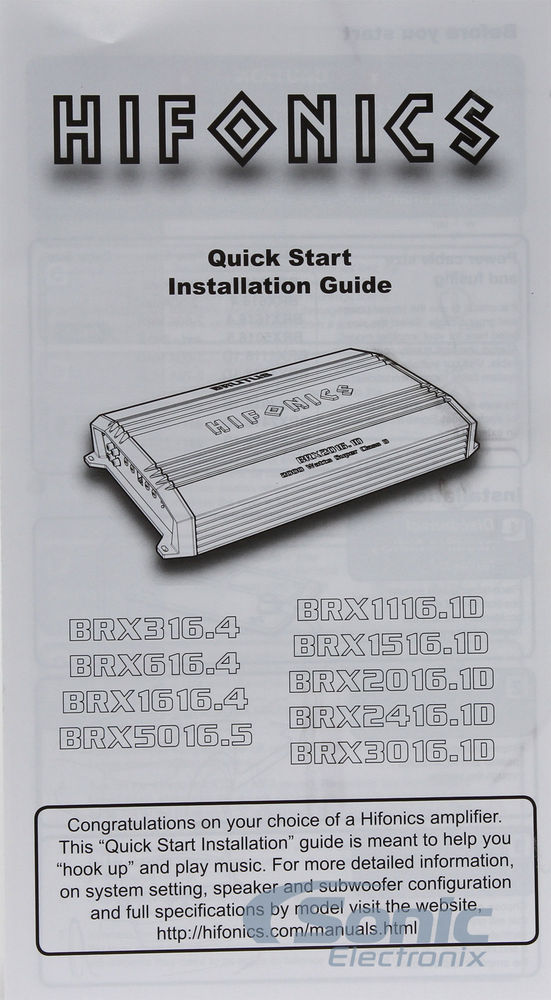 Hifonics Brutus BRX5016.5 Image 7
