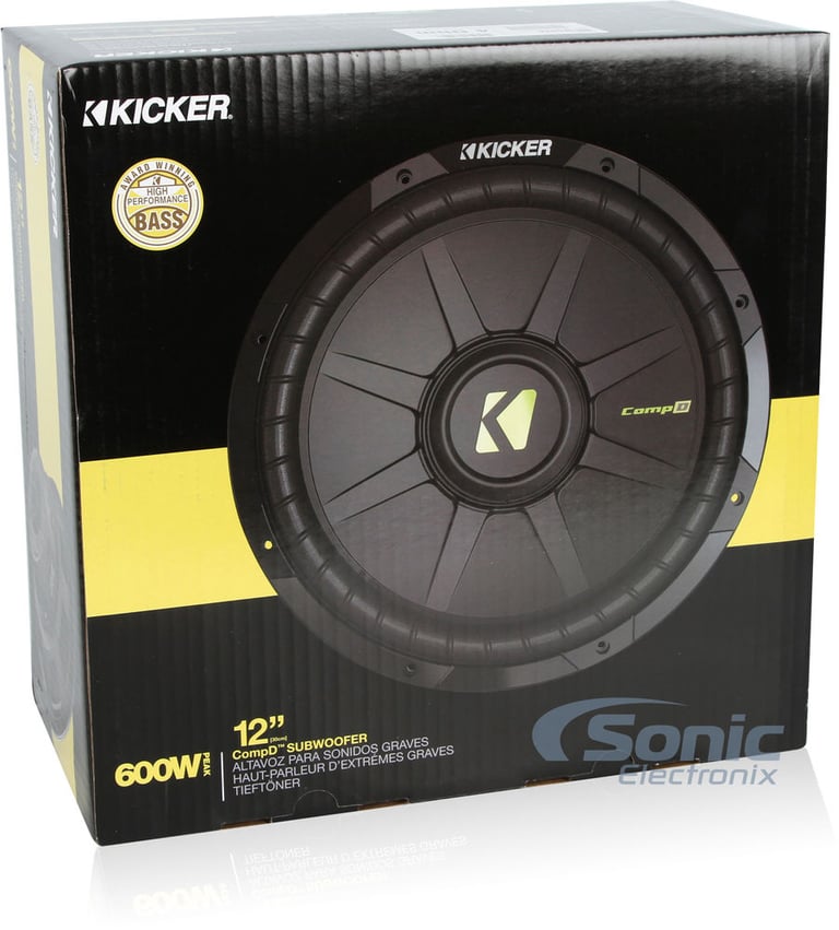 Kicker 12" CompD 4 Ohm (40CWD124) Image 5