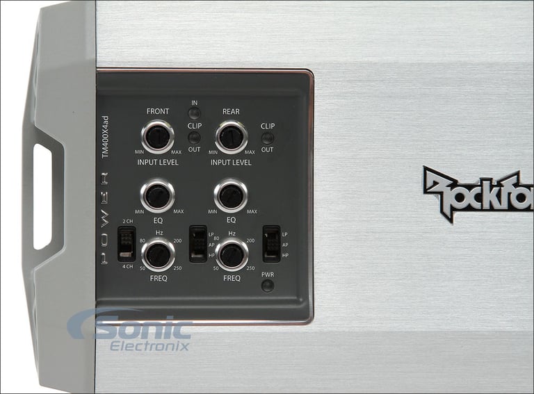 Rockford Fosgate Power TM400X4ad  - New (Damaged Packaging, Product A+) Image 3