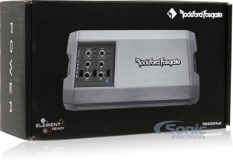 Rockford Fosgate Power TM400X4ad  - New (Damaged Packaging, Product A+) Image 9