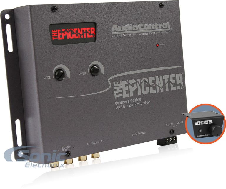 AudioControl The Epicenter - Salmon Gray OPEN BOX COMPLETE Image 4