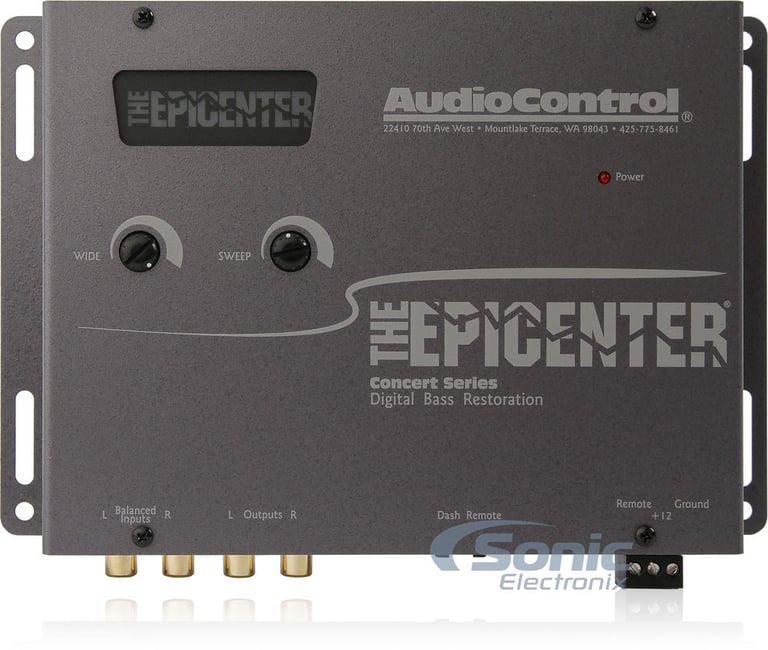 AudioControl The Epicenter - Salmon Gray OPEN BOX COMPLETE Image 7