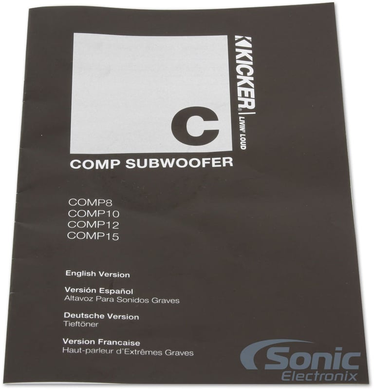 Kicker 10C124 Open Box Complete Image 5