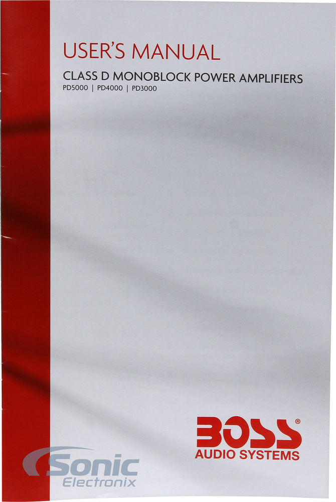 Boss PD3000 Image 7