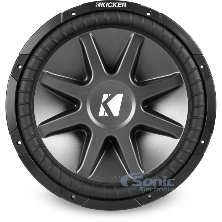 Kicker CompVR CVR154 (10CVR154) - Ships with Black Logo & Red Stitching Image 2