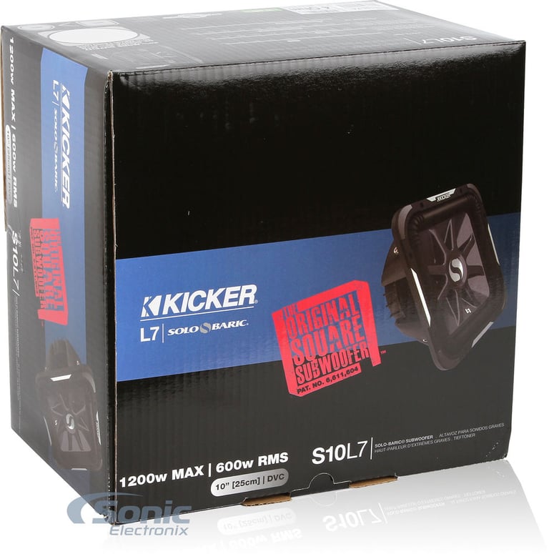 Kicker Solo-Baric L7 2-Ohm (11S10L72) Image 8