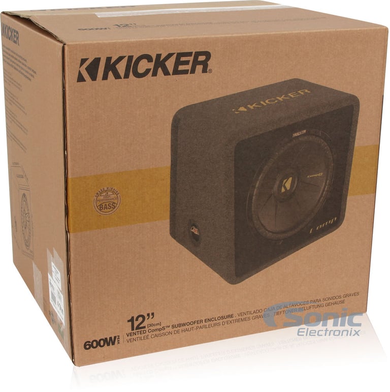 Kicker VCompS124 (40VCWS124) (Open Box) Image 5
