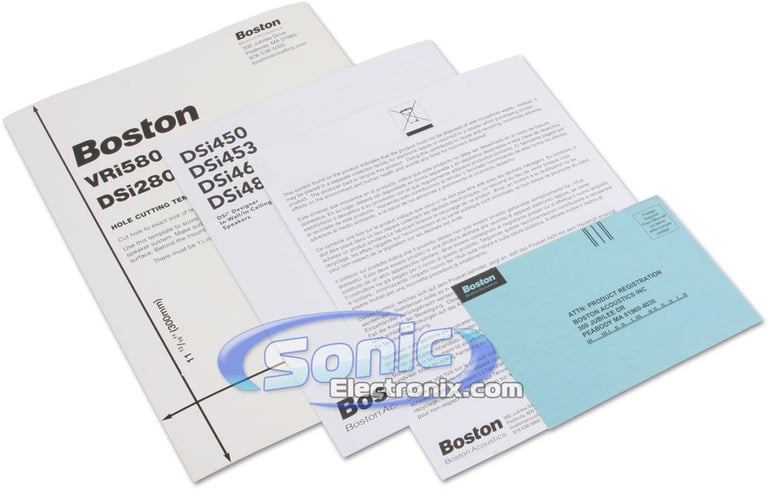Boston Acoustics DSi480 (Priced Per Pair) Image 5