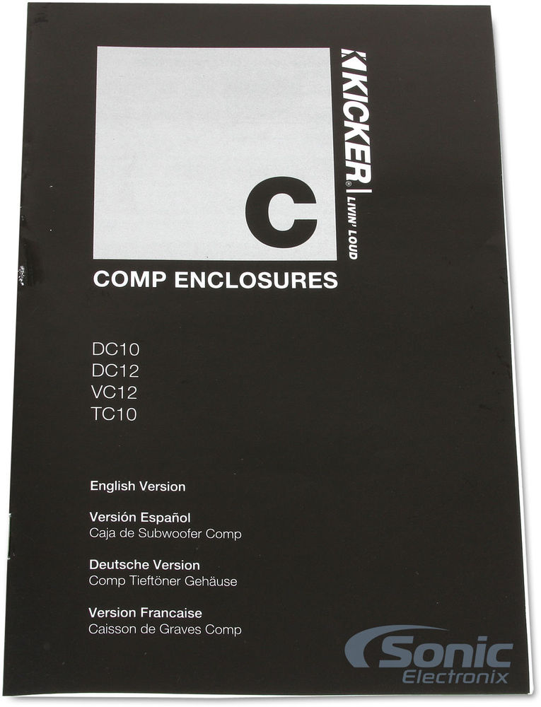 Kicker Dual 12" Comp DC12 (10DC122) Image 7