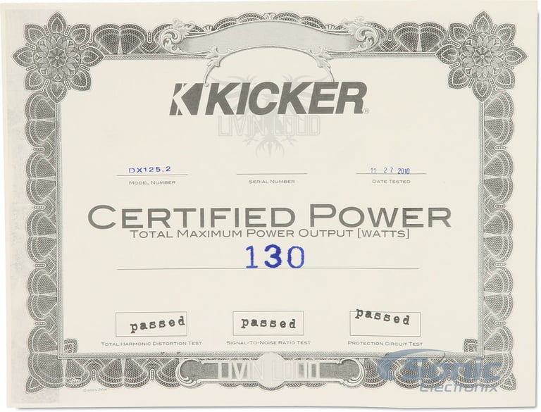 Kicker DX125.2 (11DX1252) Image 5