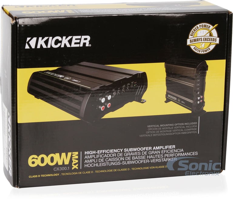 Kicker CX300.1 (12CX300.1) Image 7