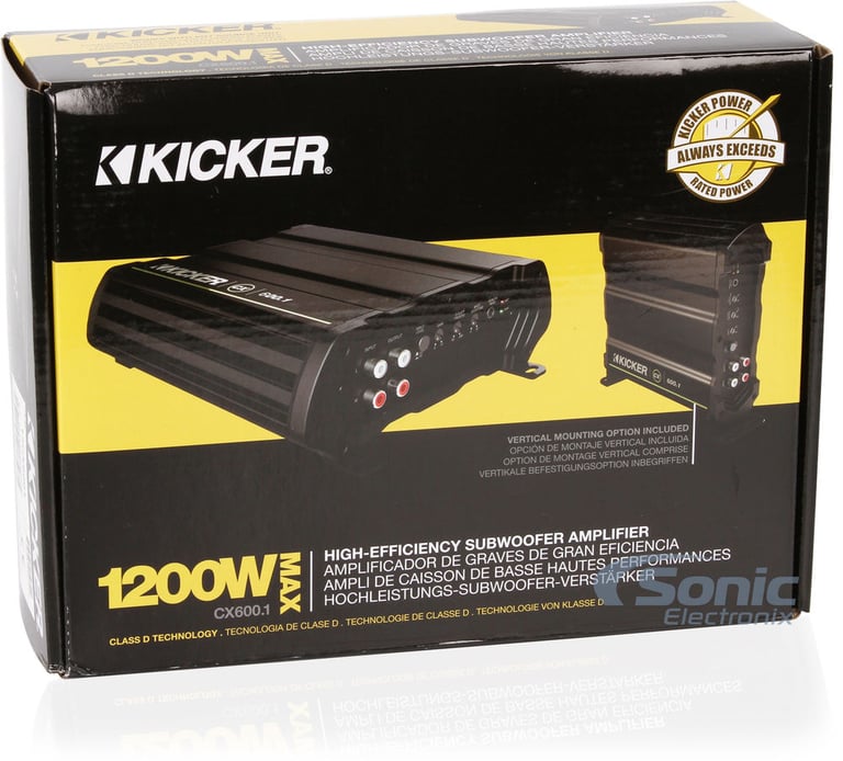 Kicker CX600.1 (12CX600.1) Image 5